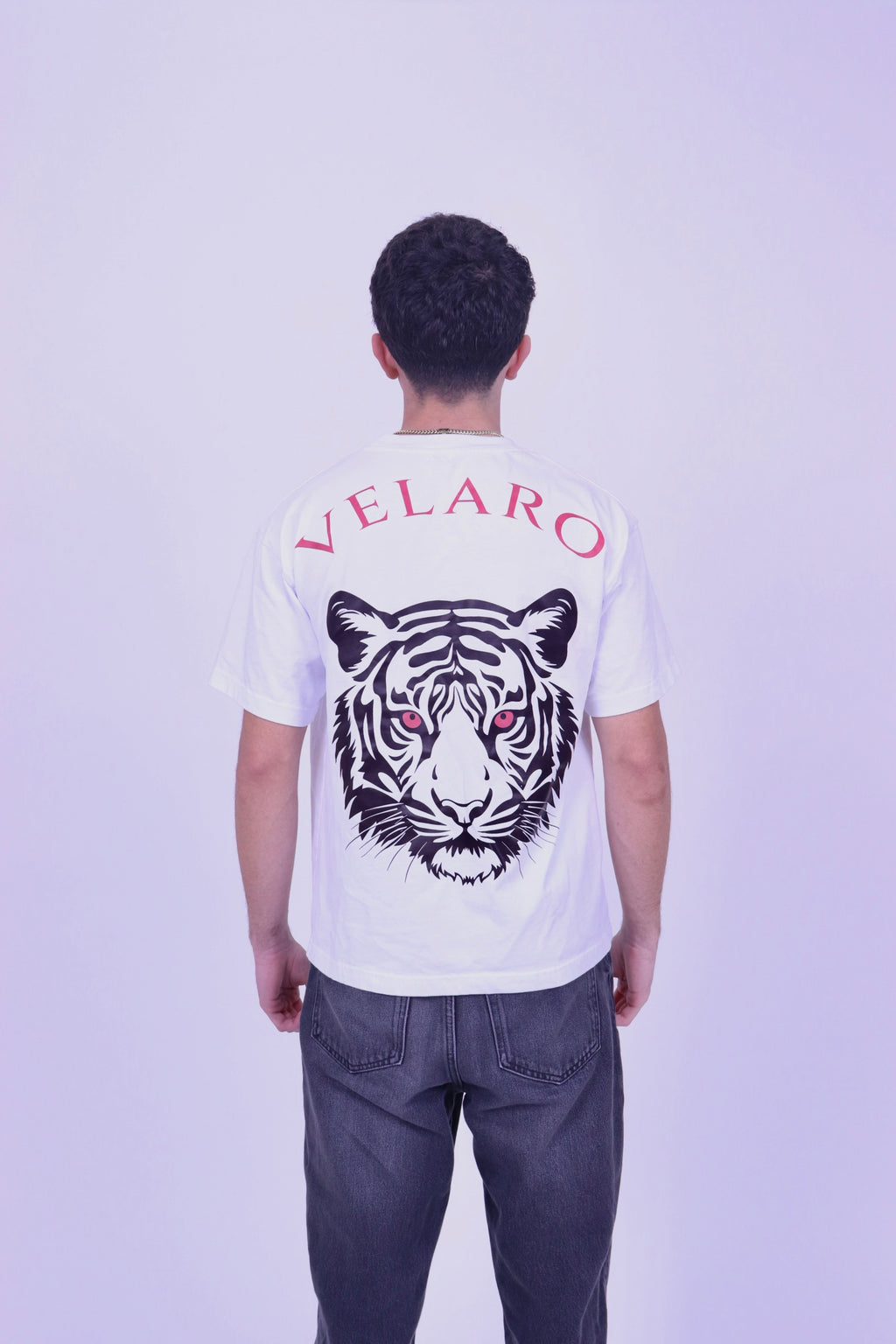 Velaro Signature Tiger Tee (White)